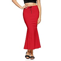 Chetmika Women Saree Shapewear Petticoat Red XL