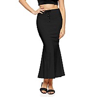 Chetmika Women Saree Shapewear Petticoat Black XXL