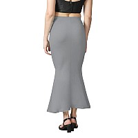 Chetmika Women Saree Shapewear Petticoat Grey M