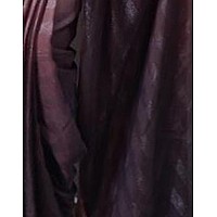 SIRIL Womens Georgette Ready To Wear Saree With Unstitched Blouse Piece (3375S378_Brown)