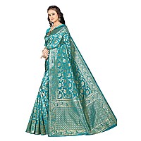 Sugathari Womens Banarasi SareeSAM PARI164 RAMA