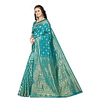 Sugathari Womens Banarasi Saree Pure Kanjivaram Silk Saree Soft new ladies 2023 Design Wear Pattu Sarees Latest Cotton Party Sari collections With Blouse Piece for Wedding sadi (SAM PARI-161 RAMA)