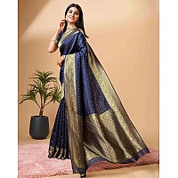 Sugathari Womens Banarasi Saree Pure Kanjivaram Silk Saree Soft new ladies 2023 Design Wear Sarees Latest Cotton Party Sari coll