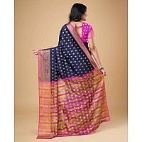 Sugathari Womens Banarasi Saree Pure Kanjivaram Silk Saree Soft new ladies 2023 Design Wear Pattu Sarees Latest Party Sari colle