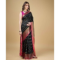 Sugathari Womens Banarasi Saree Pure Kanjivaram Silk Saree Soft new ladies 2023 Design Wear Pattu Sarees Latest Cotton Party Sar