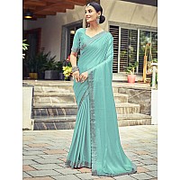 Satrani Womens Silk Saree 3431S287NMint Green