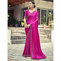 Satrani Womens Silk Saree 3431S282NPink