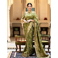 C J Enterprise Womens Banarasi Saree Pure Kanjivaram Silk Saree Soft Design Wear Pattu Sarees Latest Cotton With Blouse Piece Ka