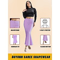 BUYONN Saree Shapewear for Women Saree Petticoat Shapewear for Saree inskirt for Saree Shapewear Peticote innerwear for Women