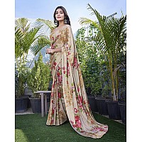 Yashika Womens Elegant Chiffon Saree Set with Blouse Piece Elevate Your Style with This Trendy Ensemble AZYSP1DIPTI MUSTA