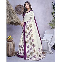 Priyashi Plain Art Silk Saree for Womens AZPYP3SANVI Purple