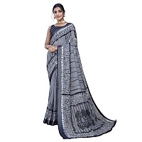 Yashika Womens Stylish Linen Blend Saree Set with Matching Blouse Material Elevate Your Fashion Statement AZYSP1KALAVATI