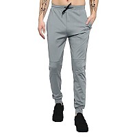 Lookmark Mens Solid Lycra Blend Lounge Wear Trendy Track Pant With Pockets Ideal For Night Day Or Casual Wear Azlmogtrackpa