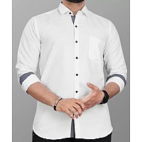 Tee Projekt Casual Cotton Long Sleeve Shirt For Men Formal Wear Regular Wear