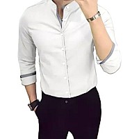 Tee Projekt Casual Cotton Long Sleeve Shirt For Men Formal Wear Regular Wear