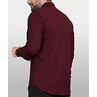 Tee Projekt Casual Cotton Long Sleeve Shirt For Men Formal Wear Regular Wear