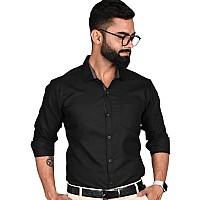 Tee Projekt Casual Shirt For Men Regular Fit Long Sleeve Shirt Suitable For Event Formal Wear