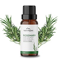 Aravi Organic 100% Pure And Natural Rosemary Essential Oil for Hair Growth, Hair Fall Control, Hair Nourishment & Strengthens And Skin Care - Rosemary Oil for Women and Men -50 ml