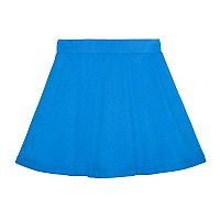 Yougotplanb Girls Above Knee Swan Skater Skirt Soft Breathable Fabric Nomark Elastic Casual Wear 8 Years To 10 Years