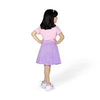 Yougotplanb Girls Above Knee Dream Catcher Skater Skirt Soft Breathable Fabric Nomark Elastic Casual Wear 4 Years To