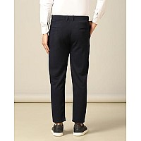 Toplot Mens Regular Casual Pants Belttrouser5173Navy40