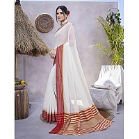 Yashika Womens Trendy Cotton Silk Saree with Blouse Material Pongal Special South Indian kerala Saree With Blouse PieceAZY