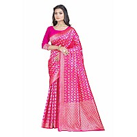 Sugathari Womens Banarasi Saree Pure Kanjivaram Silk Saree Soft new ladies 2023 Design Wear Pattu Sarees Latest Party Sari colle