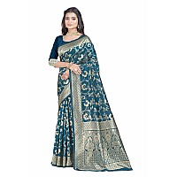 Sugathari Womens Banarasi Saree Pure Kanjivaram Silk Saree Soft new ladies 2023 Design Wear Pattu Sarees Latest Party Sari colle