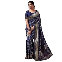 Sugathari Womens Banarasi Saree Pure Kanjivaram Silk Saree Soft new ladies 2023 Design Wear Pattu Sarees Latest Party Sari colle