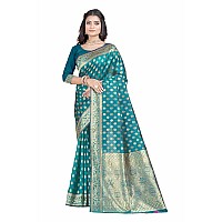 Sugathari Womens Banarasi Saree Pure Kanjivaram Silk Saree Soft new ladies 2023 Design Wear Pattu Sarees Latest Party Sari colle