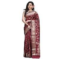 Sugathari Womens Banarasi Saree Pure Kanjivaram Silk Saree Soft new ladies 2023 Design Wear Pattu Sarees Latest Party Sari colle