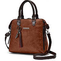 Vismiintrend Stylish Tan Leather Sling Satchel Handbag For Women & Girls| Casual Shoulder Bags For Travel, Office, College | Side Purse For Birthday, Anniversary Gift For Wife & Rakhi Gift For Sisters