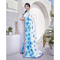 Yashika Woven Georgette Womens Saree AZYSP1CHAYAKIYARAMAYAZUBIYAParentSky Blue