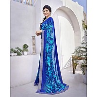 Yashika Woven Georgette Womens Saree AZYSP1CHAYAKIYARAMAYAZUBIYAParentBlue 02