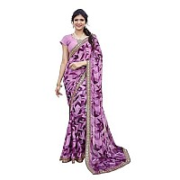 Yashika Woven Georgette Womens Saree AZYSP1CHAYAKIYARAMAYAZUBIYAParentPurple