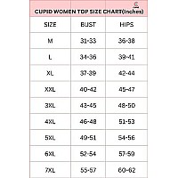 Cupid Womens Cotton Plus Size Plain Half Sleeves Long Top For Summer And Semi Summers With One Side Pocket For Ladies Solid T Sh