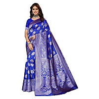 SHIVANAA Womens Jacquard Saree With Blouse MaterialSD578