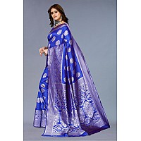 SHIVANAA Womens Jacquard Saree With Blouse MaterialSD578