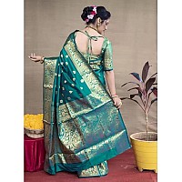 C J Enterprise Womens Banarasi Saree Pure Kanjivaram Silk Saree Soft Design Wear Pattu Sarees Latest Cotton With Blouse Piece Ka