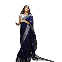 SHIVANAA Womens Jacquard Saree With Blouse MaterialSD682