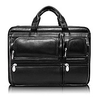 Mckleinusa Hubbard156 Leather Double Compartments Laptop Case