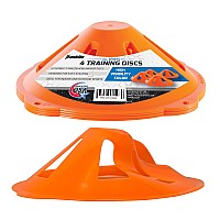 Franklin Sports Unisex Adult Teen Discs Football Cones And Pylons Orange Orange Us