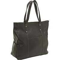 Large Slip Pocket Tote - Ld-7011-Cafe