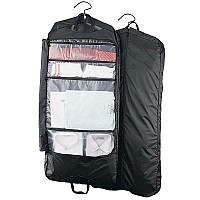 Preferred Nation Quick Trip Garment Bag Black