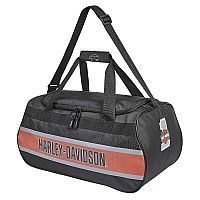 Harleydavidson Trailblazer 1 Logo Duffel Bag Wadjustable Strap Rust Vintage Large