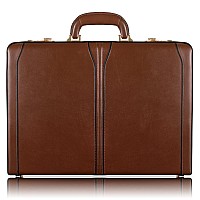 V Series Lawson Leather 35 Attach Briefcase Brown