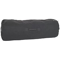 Gi Style 25 X 42 Zippered Duffle Bag - Black