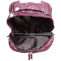 Rockland Single Handle Rolling Backpack, Purple Pearl, 19-Inch