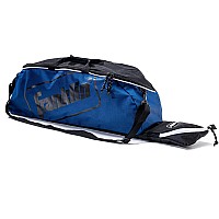 Franklin Sports Youth Baseball Softball Bat Bag Boys Girls Tee Ball For Kids Junior Bat Equipment Bag Navy Blue