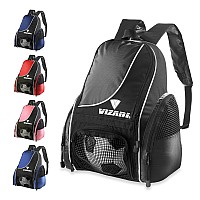 Vizari Solano Soccer Backpack Black